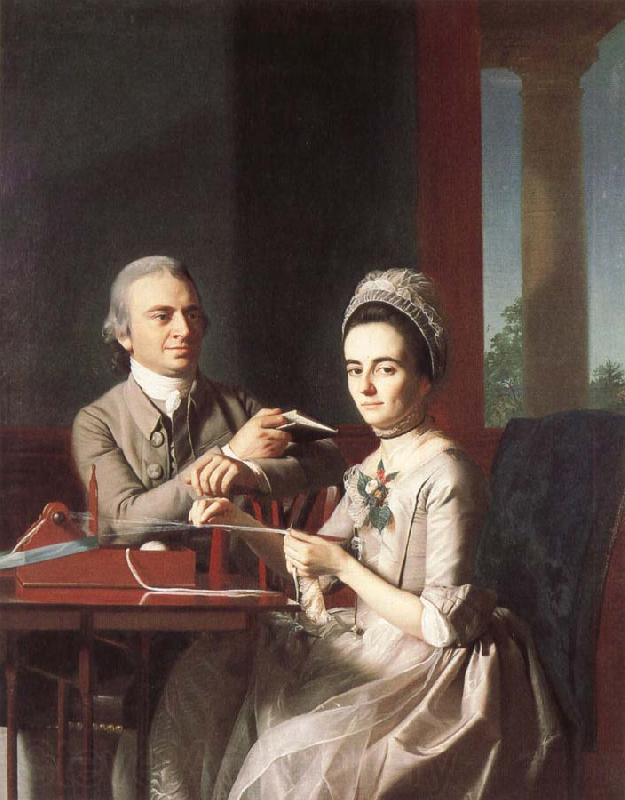 John Singleton Copley Thomas Mifflin and seine Ehefrau Norge oil painting art